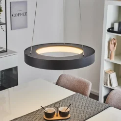 Suspension Playas LED Noir, 1 lumière