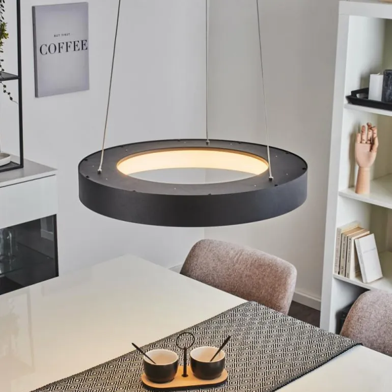 Suspension Playas LED Noir, 1 lumière