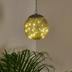 Suspension Pollenca LED Fumée, Noir, 20 lumières