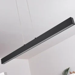 Suspension Poroporo LED Noir, 1 lumière