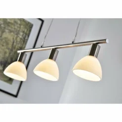 Suspension Reality DALLAS nickel Nickel mat, 3 lumières