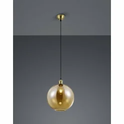 Suspension Reality Dino LED Vieux laiton, 1 lumière