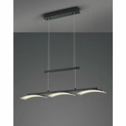 Suspension Reality Ikaria LED Noir, 3 lumières