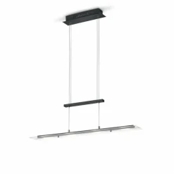 Suspension Reality MILOS LED Noir, 4 lumières