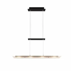 Suspension Reality MILOS LED Noir, 4 lumières