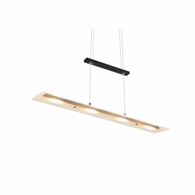 Suspension Reality MILOS LED Noir, 4 lumières
