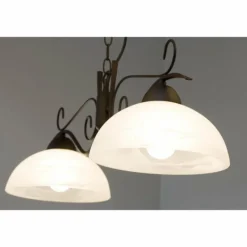 Suspension Reality Rouille, 2 lumières