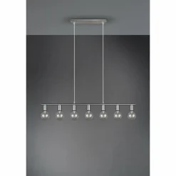 Suspension Reality Vannes Nickel mat, 7 lumières