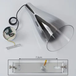 Suspension Rehula Chrome, 1 lumière