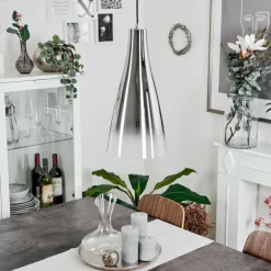 Suspension Rehula Chrome, 1 lumière
