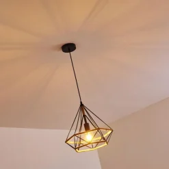 Suspension Riekje Noir, 1 lumière