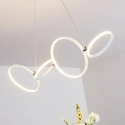 Suspension Rodekro LED Blanc, 1 lumière