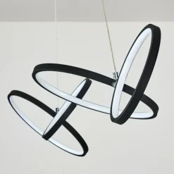 Suspension Rodekro LED Noir, 1 lumière