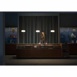 Suspension Serien Lighting CURLING LED Aluminium, 1 lumière