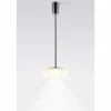 Suspension Serien Lighting CURLING LED Aluminium, Transparent, 1 lumière