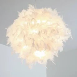 Suspension Skaulo Blanc, 1 lumière