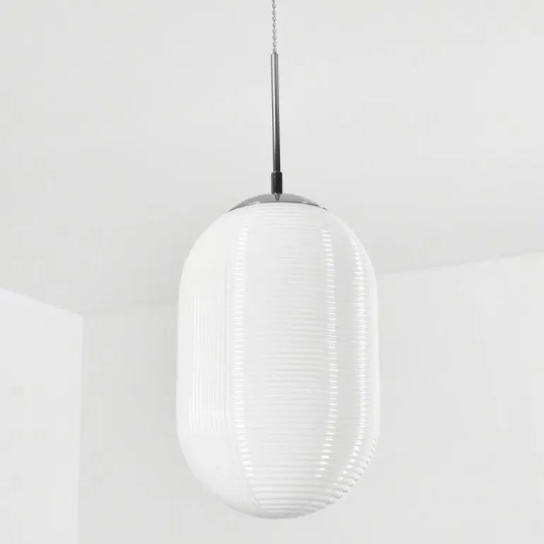 Suspension Sénal Chrome, 1 lumière