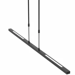 Suspension Steinhauer Bande LED Noir, 3 lumières