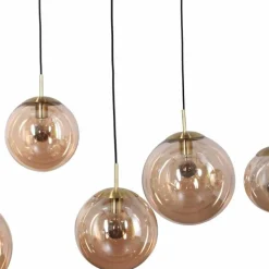 Suspension Steinhauer Bollique Laiton, 6 lumières
