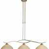 Suspension Steinhauer CAPRI Bronze, 3 lumières
