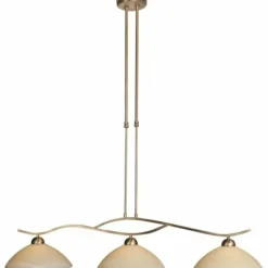 Suspension Steinhauer CAPRI Bronze, 3 lumières