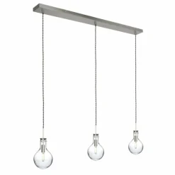 Suspension Steinhauer Elegance Transparent, 1 lumière