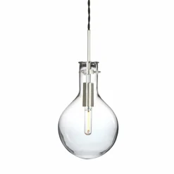 Suspension Steinhauer Elegance Transparent, 1 lumière