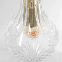 Suspension Steinhauer Grazioglass Laiton, 1 lumière