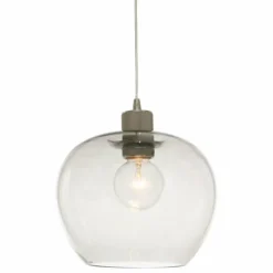 Suspension Steinhauer Lotus Acier inoxydable, 1 lumière