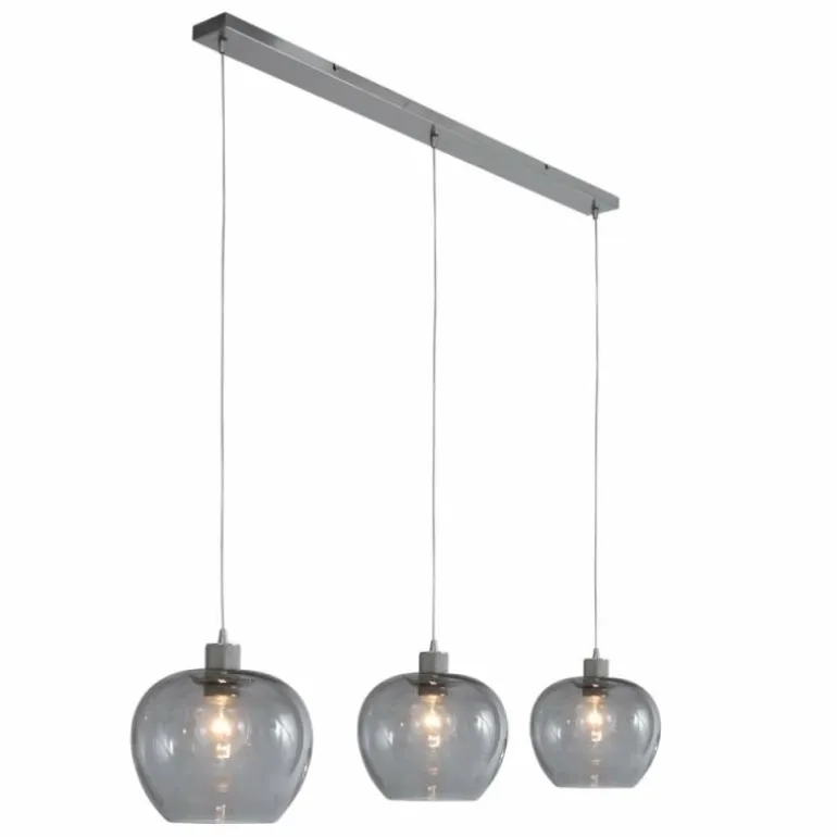 Suspension Steinhauer Lotus Acier inoxydable, 1 lumière