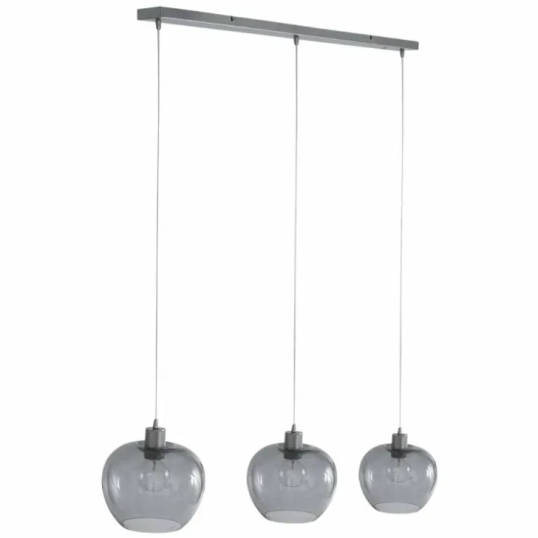 Suspension Steinhauer Lotus Acier inoxydable, 1 lumière
