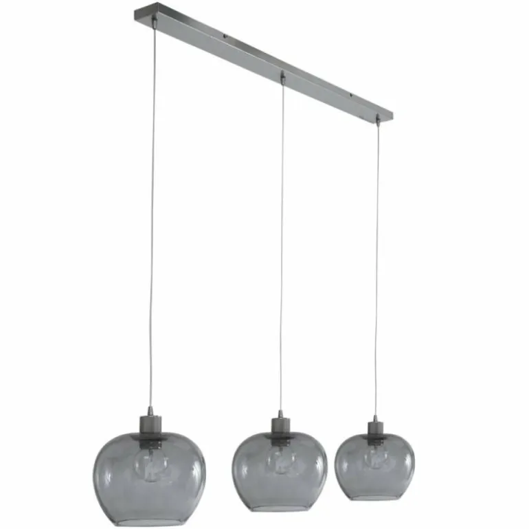 Suspension Steinhauer Lotus Acier inoxydable, 1 lumière