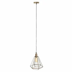 Suspension Steinhauer PIMPERNEL Bronze, 1 lumière
