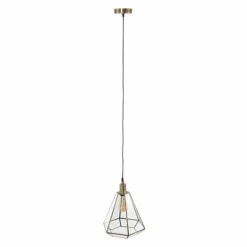 Suspension Steinhauer PIMPERNEL Bronze, 1 lumière