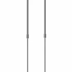 Suspension Steinhauer Tallerken LED Acier inoxydable, Blanc, 4 lumières