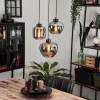 Suspension Talok Fumé, 3 lumières