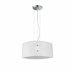 Suspension Trio Elisa Chrome, 2 lumières