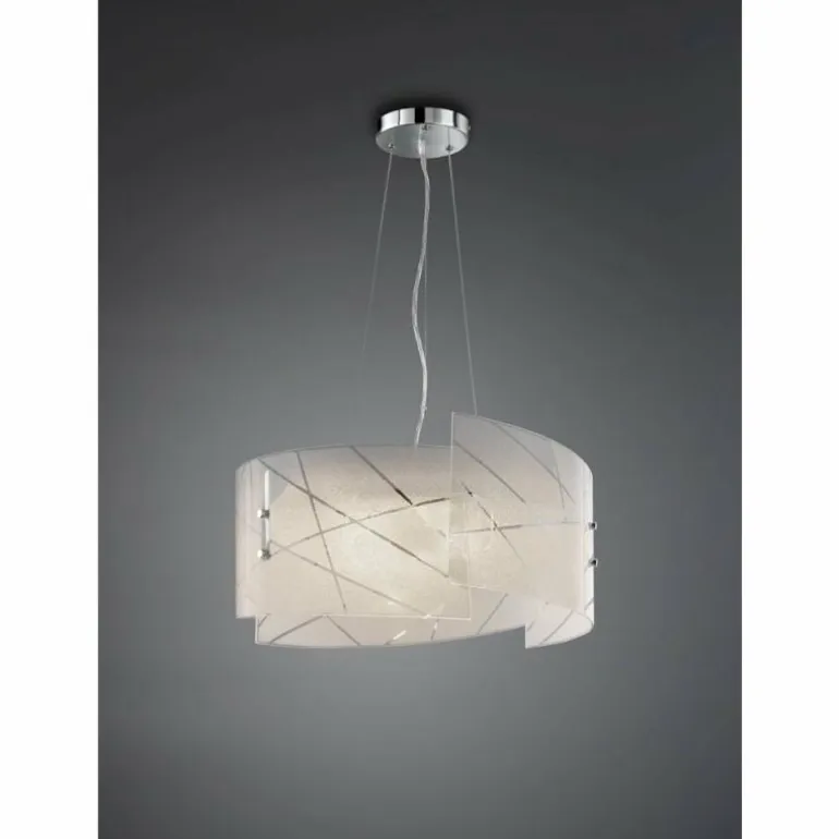 Suspension Trio Leuchten SANDRINA Blanc, 3 lumières