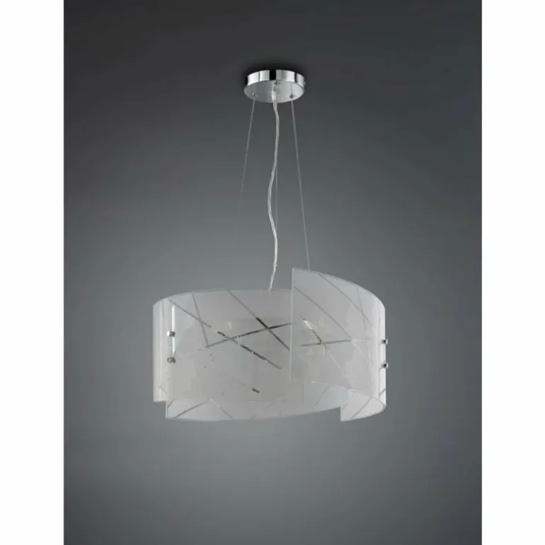 Suspension Trio Leuchten SANDRINA Blanc, 3 lumières