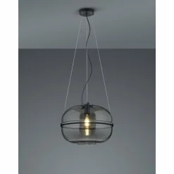 Suspension Trio Lorena Noir, 1 lumière