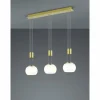Suspension Trio Madison LED Laiton, 3 lumières