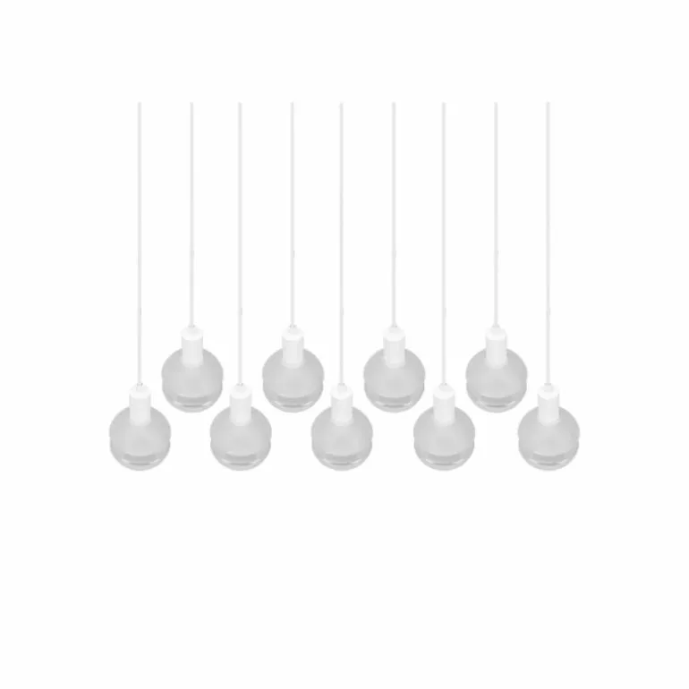 Suspension Trio Mela Blanc, 9 lumières