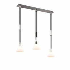Suspension Trio STANLEY Nickel mat, 3 lumières