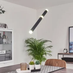 Suspension Térou LED Anthracite, 1 lumière