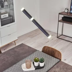 Suspension Térou LED Anthracite, 1 lumière