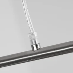 Suspension Tulla Nickel mat, 5 lumières