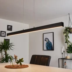 Suspension Tumbila LED Noir, 1 lumière
