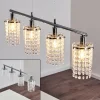 Suspension Vastervik Chrome, 4 lumières