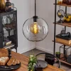 Suspension Verre 30 cm Koyoto Clair, 1 lumière