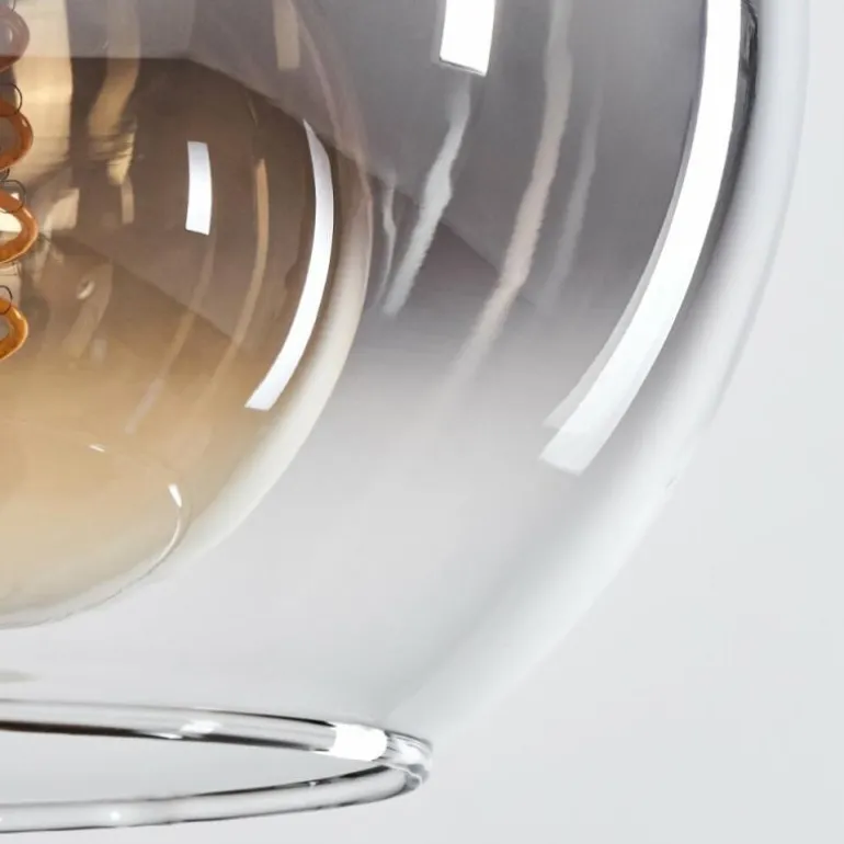 Suspension Verre 20 cm Koyoto Vieux laiton, 1 lumière